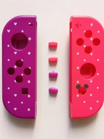 Carcasas Joycon Blanca Edición Disney Tsum Tsum