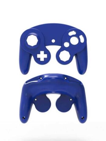 Carcasa de reemplazo para control mando de Gamecube Azul