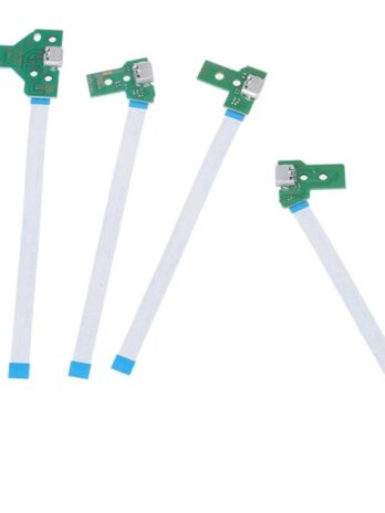 Conector y flex de puerto de carga USB para control PS4