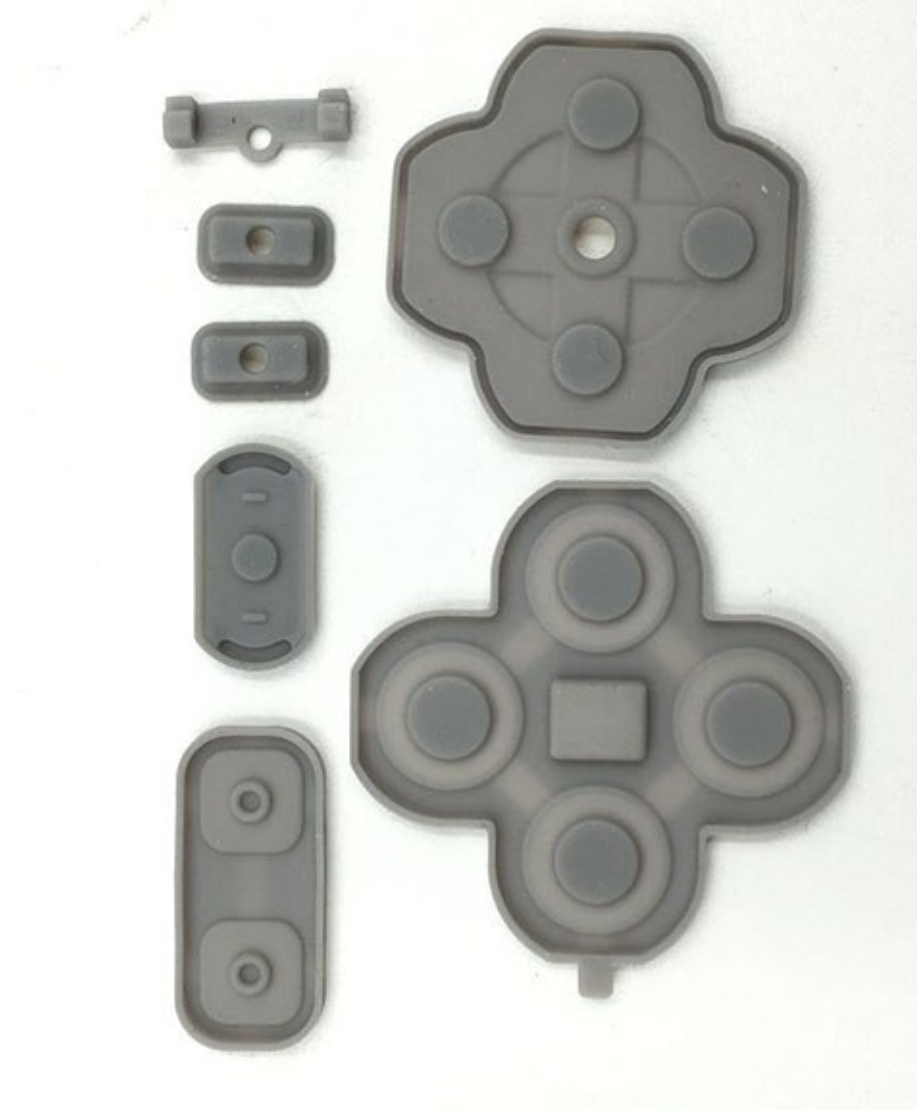 Membrana silicón goma para botones y Pad Nintendo 3DS XL